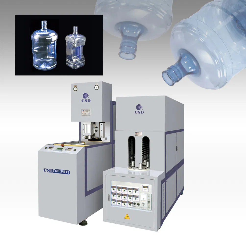 CE Approved with Semi-Automatic Blow Molding Machine (for 5-Gallon Pet Bottle)
