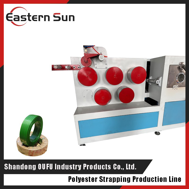 Automatic Feeding Pet Plastic Band Making Machine for Europe