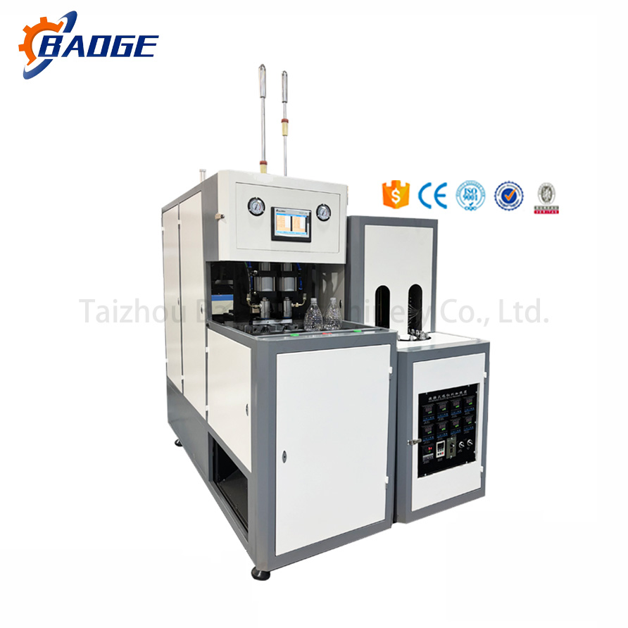 Semi-Automatic Pet Bottle Blow Molding Machine 500ml-2L Plastic Water Bottle Making Machine