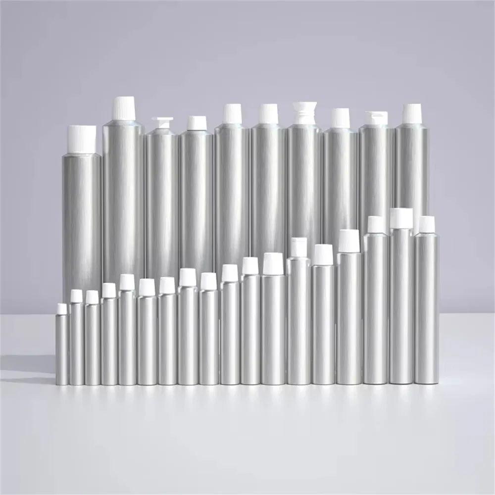 Factory Wholesale Customized Metal Toothpaste Tube Cosmetic Aluminium Soft Tube