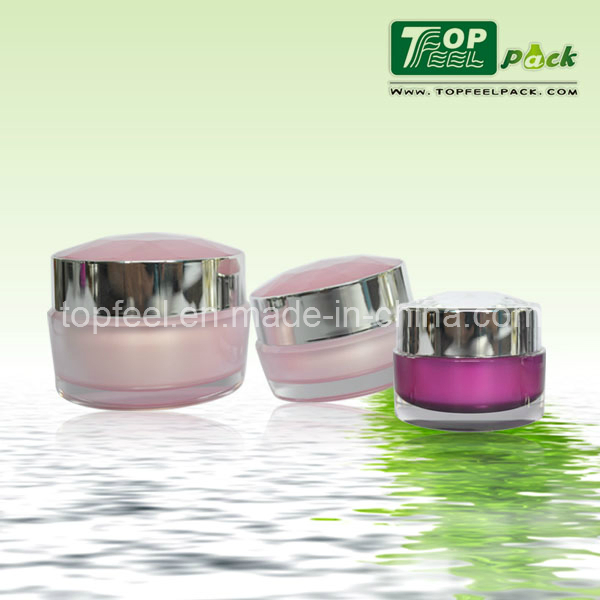 Plastic Jars Cosmetic Container
