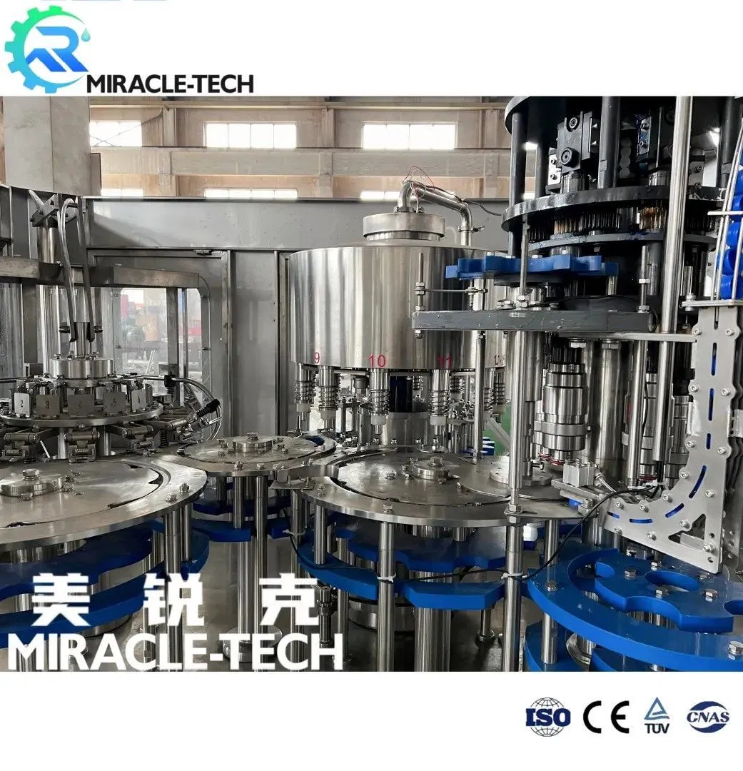 Pet Plastic Bottle Beverage Fill Pure Water Aqua Juice Liquid Filling Automatic Bottling Machine
