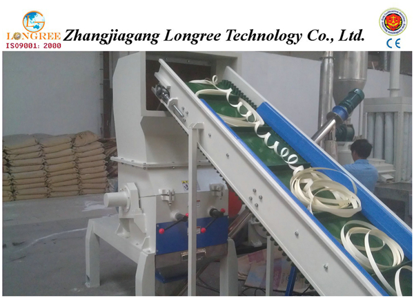 Plastic Waste Profile, Pet Bottle, PP/PE Film Crusher, PVC Product Waste Recycling Crushing Machine