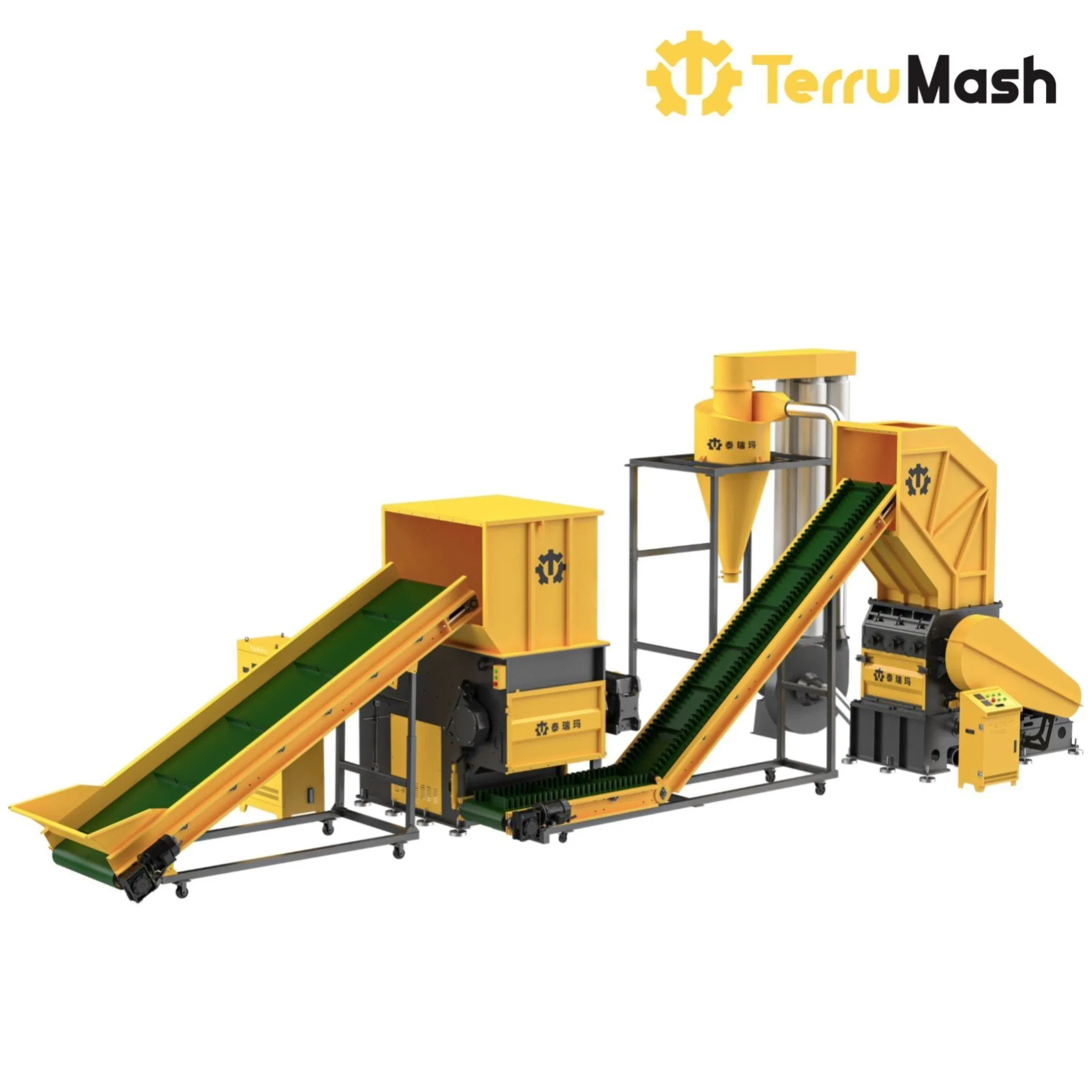 HDPE PE PP Bottle Recycling Plastic Grinder Crusher Crushing Machine for Bottle Recyclingne Machine