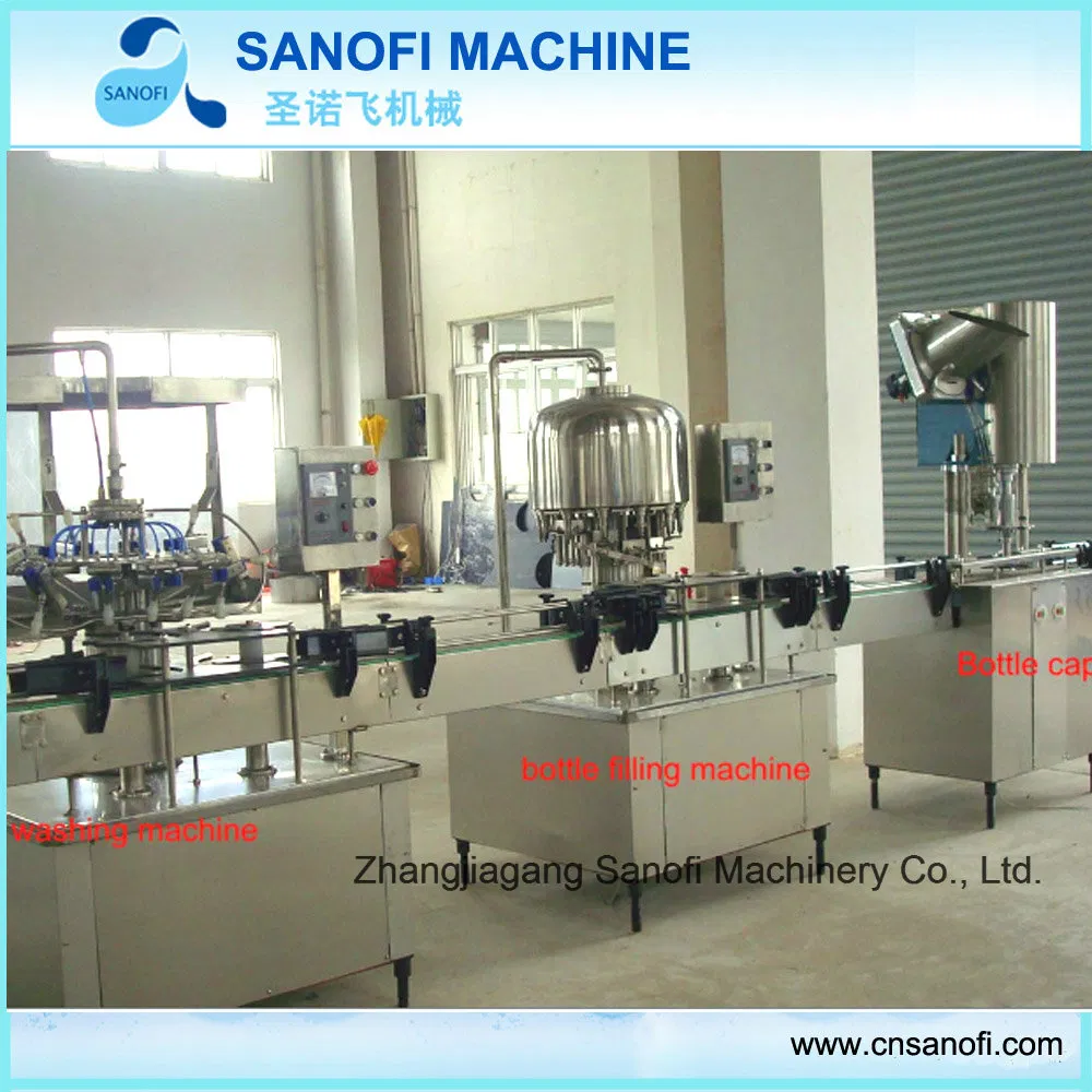 Natural Mineral Water Liquid Filling Line (Machine) for Pet Bottles