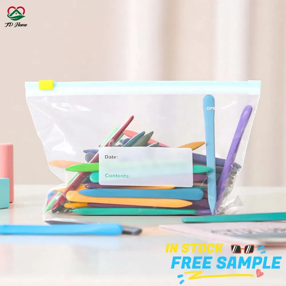 Eco Friendly Plastic Food Frozen Storage Zip Lock Slider Plastic Packaging Ziplock Bags Wtih BPA Free