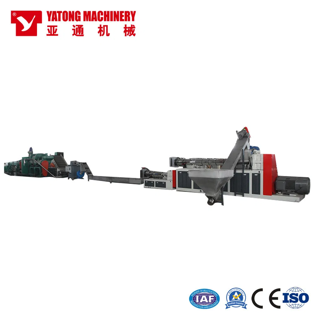 Yatong Automatic HDPE Pipe Screw Extruder Line with Film Package
