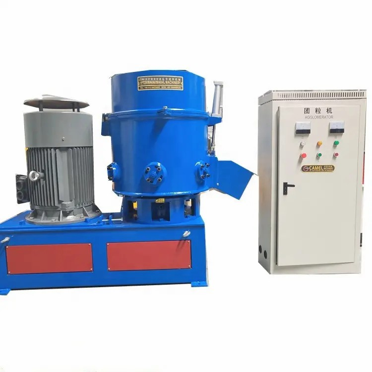 Plastic Recycling Granulating Agglomerator Price Pet Bottle Pellet Making Granulator Machine