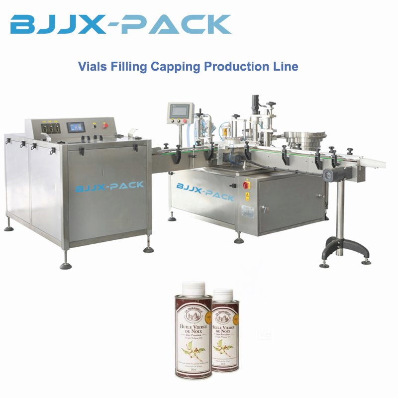 Travel Bottles for Cosmetic Liquid Filling Sealing Machine Production Line