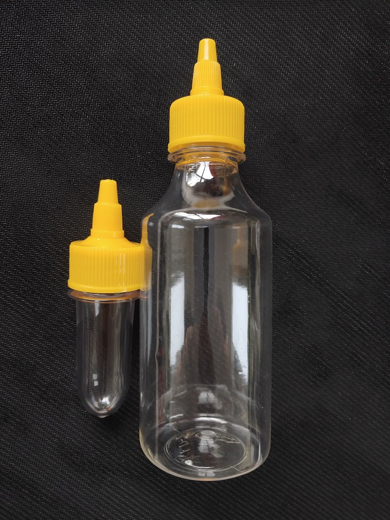 250ml 300ml 450ml 500ml 600ml 750ml Plastic Pet Bottle for Sauces