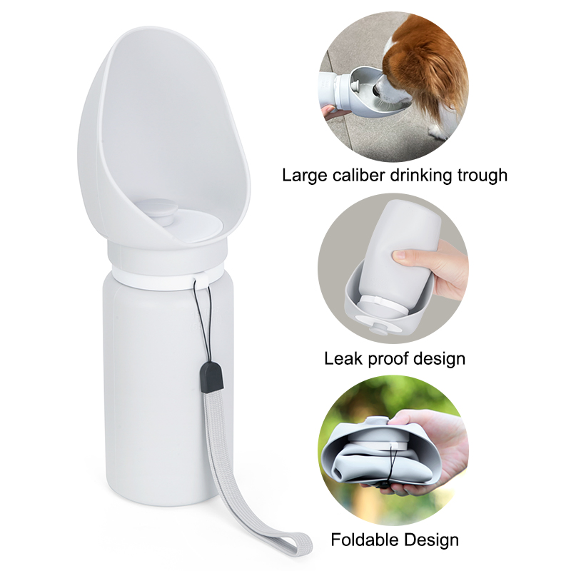 2026 Hot Sell Customized Pet Supplies Soft Pet Bottle Dog Bottle Portable Travel Dog Water Bottle