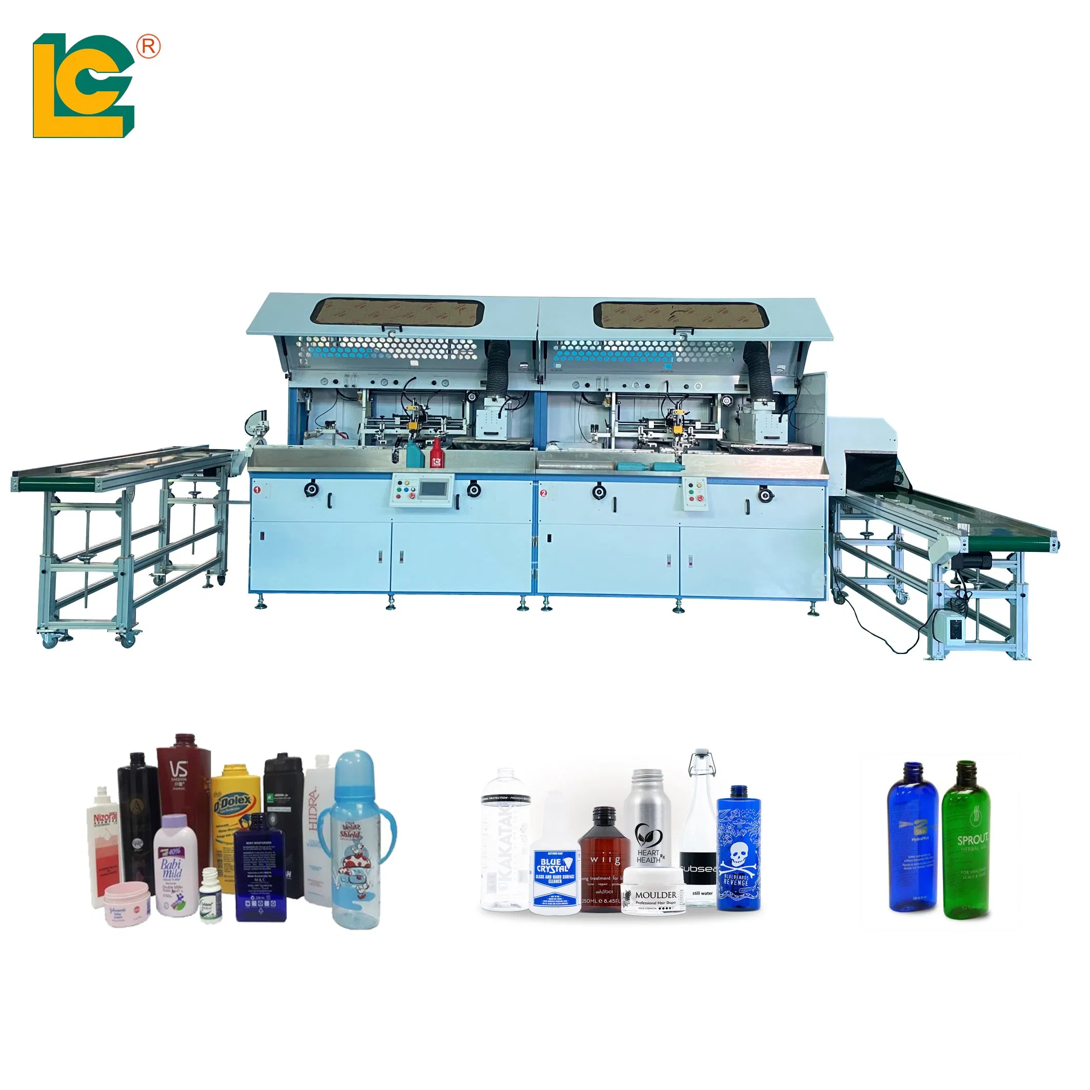 Advanced Dual-Color UV Printing Machine for Plastic Bottles