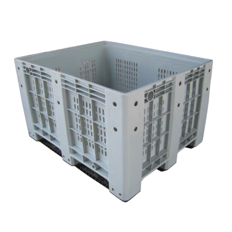 High-Density (HDPE) Plastic Storage Pallet Box for Food Processing