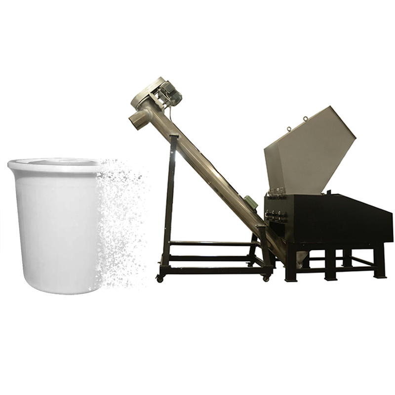 2022 New Plastic Double Shaft Plastic Bottle/ Pipe Recycling Shredder