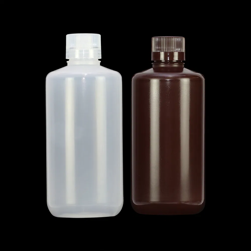 Lab Consumables Plastic PP HDPE Wide Narrow Mouth Reagent Bottle