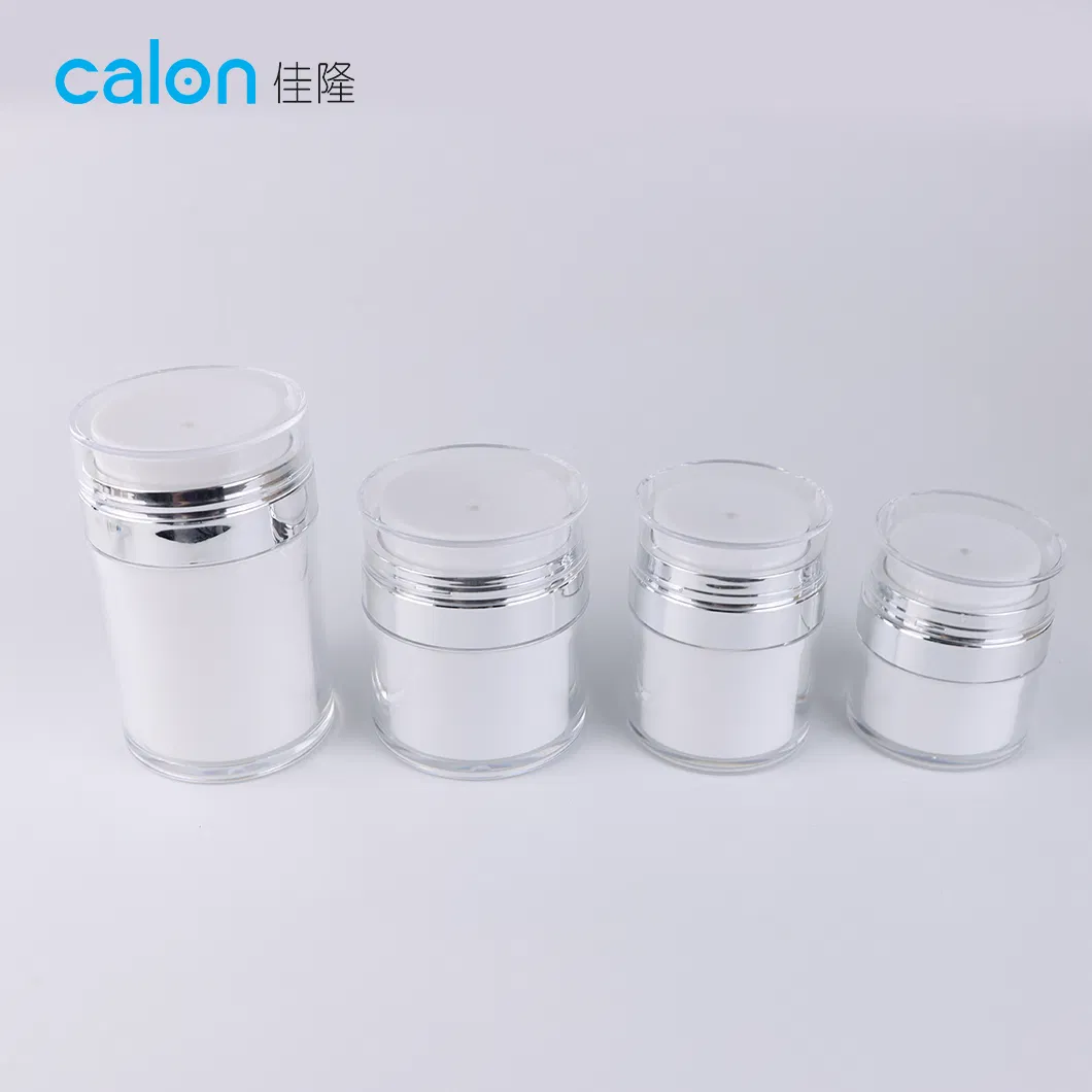 15ml 30ml 50ml 100ml as Press Airless Cream Bottle Face Cream Sub Jar Liquid Foundation Lotion Bottle
