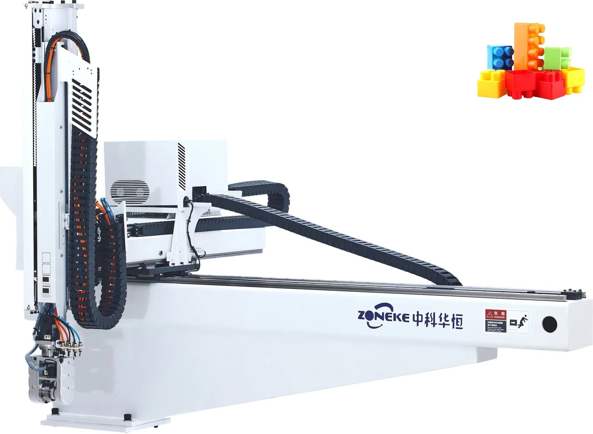 High-Speed 3-Axis Servo Robotic Arm Injection Robot for Plastic Injection Molding, Used to Remove Plastic Containers