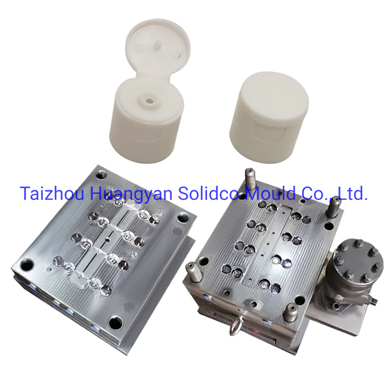 High Quality Made Plastic Bottle Cap Flip Top Cap Screw Cap 8 16 Cavity Cap Mould