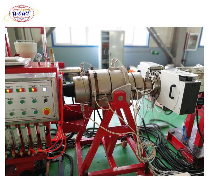 63mm PE HDPE Water Pipe Extrsuion Machine Line with Low Price