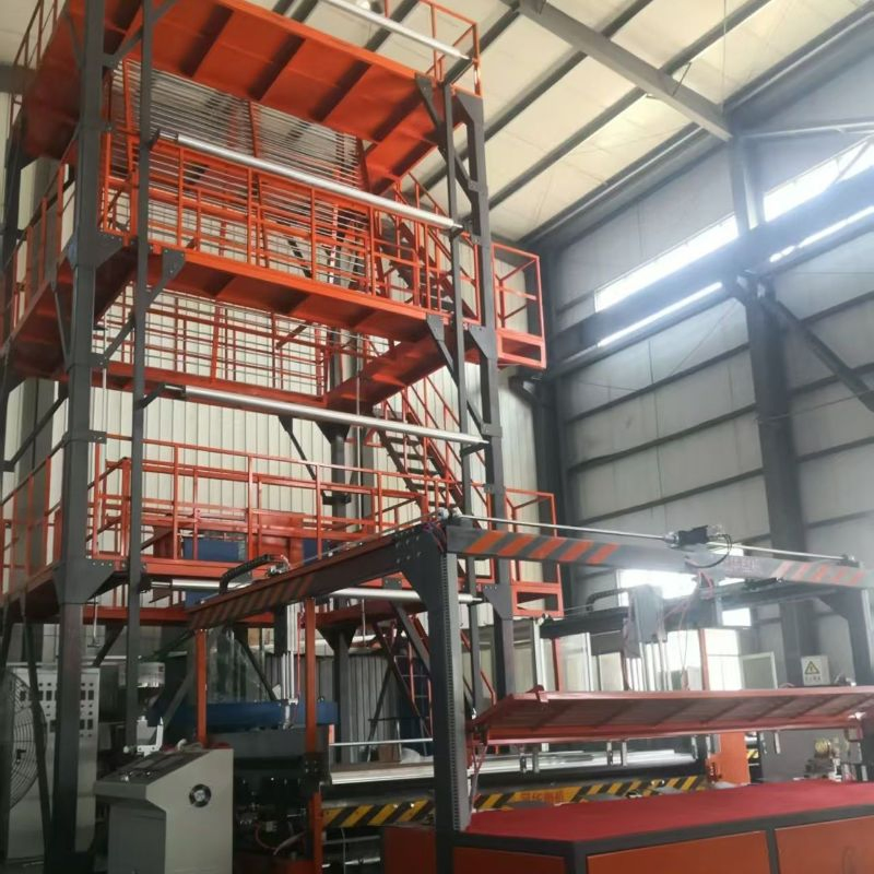 Ld1200A Full Auto High-Speed Mulch Blown Film Machine for HDPE & LDPE