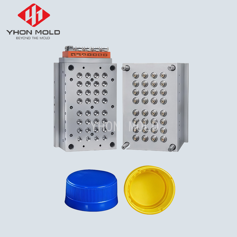 Factory Direct Sale Custom Multi-Cavity Plastic Bottle Cap Injection Mold Mineral Water Bottle Cap Mold