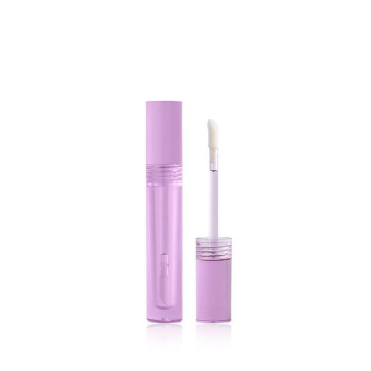 Recyclable Single Material PETG Translucent 2.2ml Plastic Lip Gloss Tube