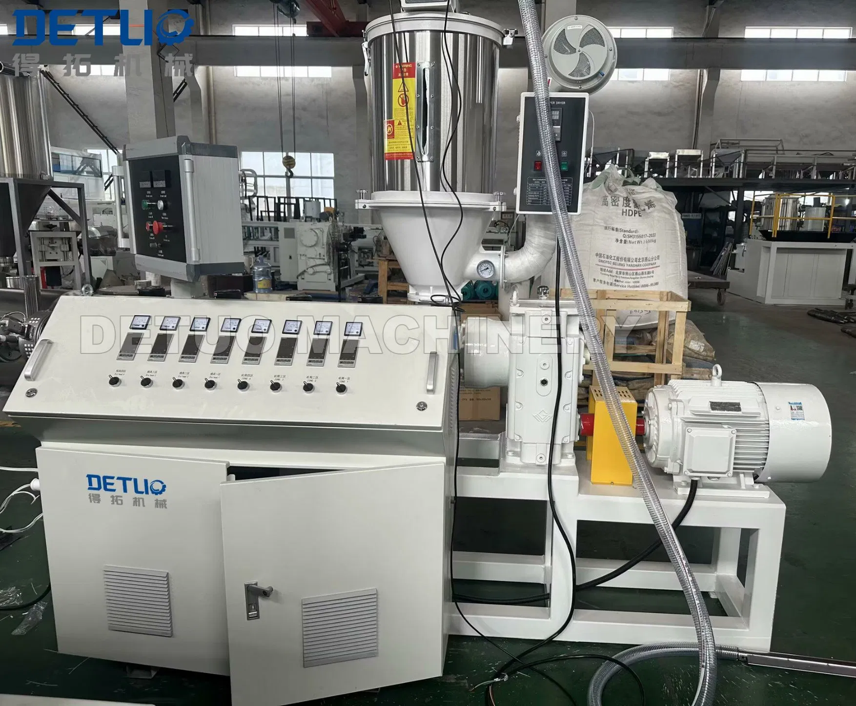 16-63mm HDPE Pipe Production Line HDPE Double Pipe Extruder Production Line