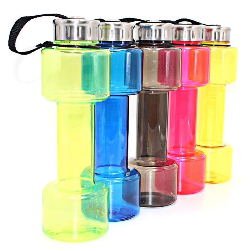 Food Grade PETG Dumbbell Shape Water Kettle