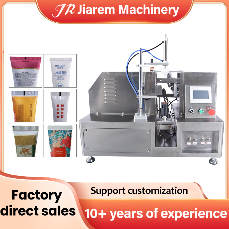 Semi-Automatic Manual Small Cosmetic Ointment Plastic Tube Sealer Ultrasonic Sealing Machine