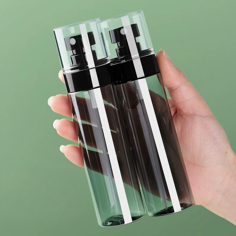 100ml Pet Plastic Clear Bottle Fine Mist Pump Sprayer with Cap Cover