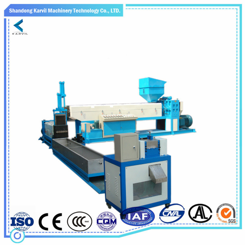 Complete Plastic Recycling Machine to Convert Used Pet Bottles Into Pet Staple Fiber/Pet Pelletizer