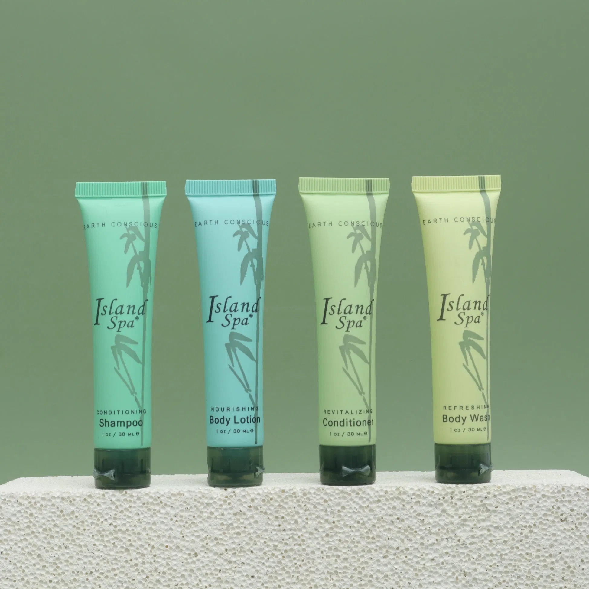 Custom Plastic Tube Laminated Empty Skin Cream Lotion Cosmetic Tube Packaging Green Tube