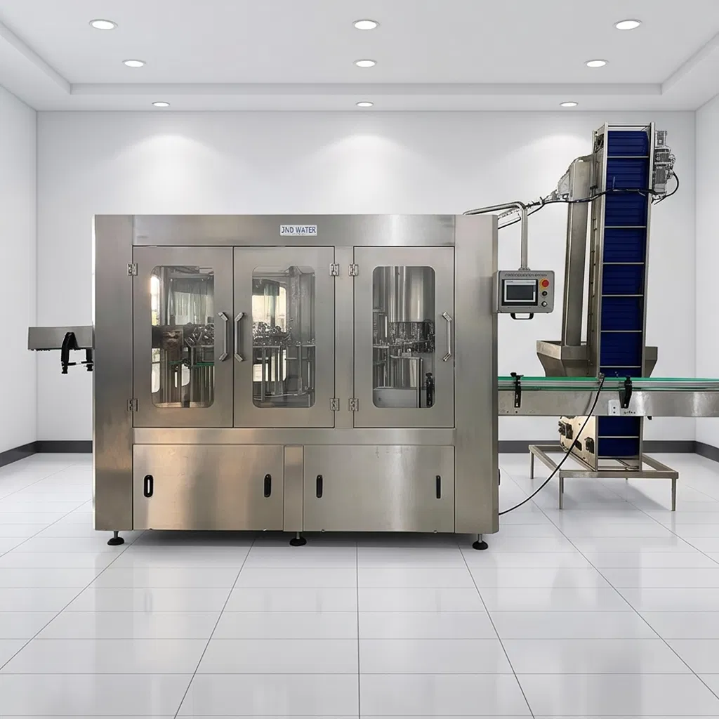 Factory Price Automatic 500ml 3-15L 3 in 1 Pet Plastic Bottle Juice Beverage Drinking Water Filling Bottling Production Line Machine Manufacturers