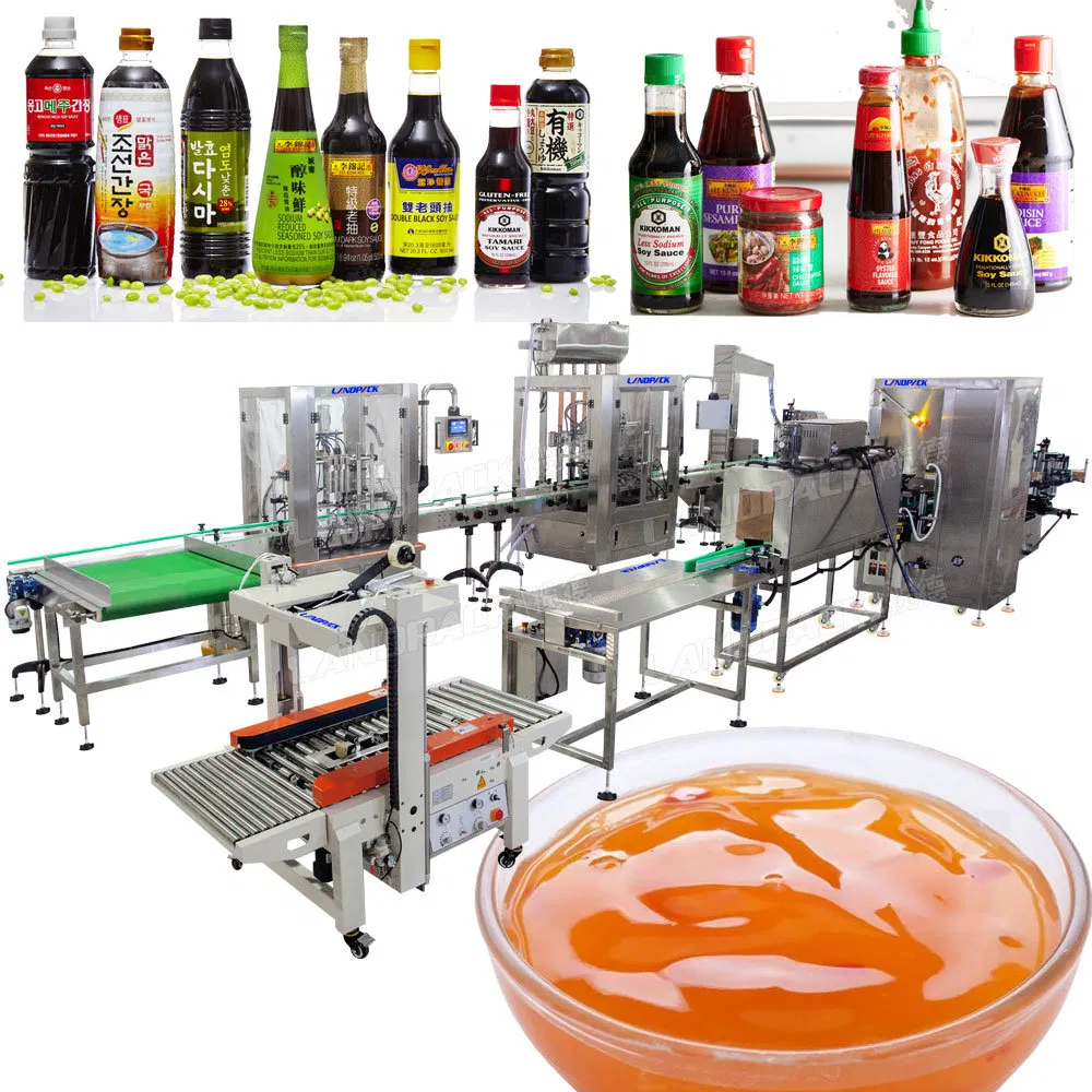 Automatic Piston Pneumatic Honey Spices Oil Liquid Sauce Paste Soap Detergent Shampoo Cream Lotion Bottle Filling Machine
