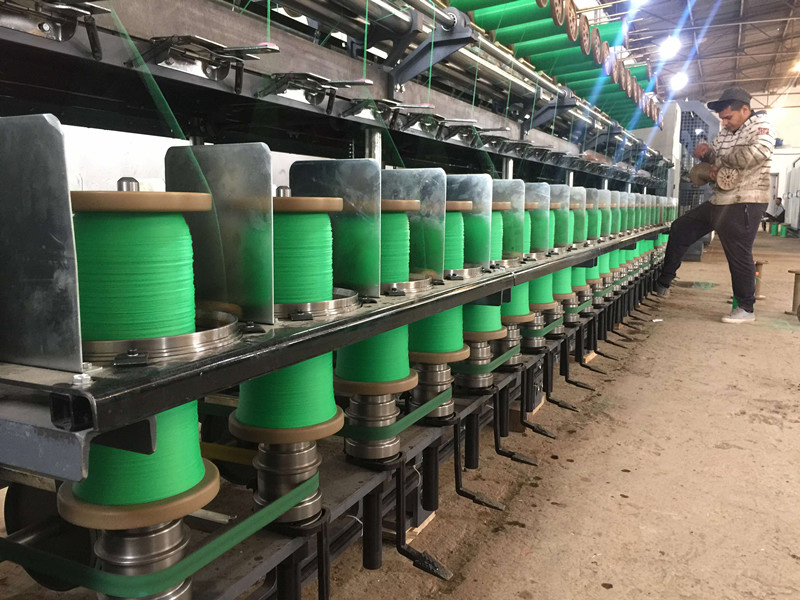 China High Speed Ring 25 Spindles Textile PP Polyester Nylon HDPE Plastic Filament Small Heavy Thread Twine Yarn Ply Twister Machine