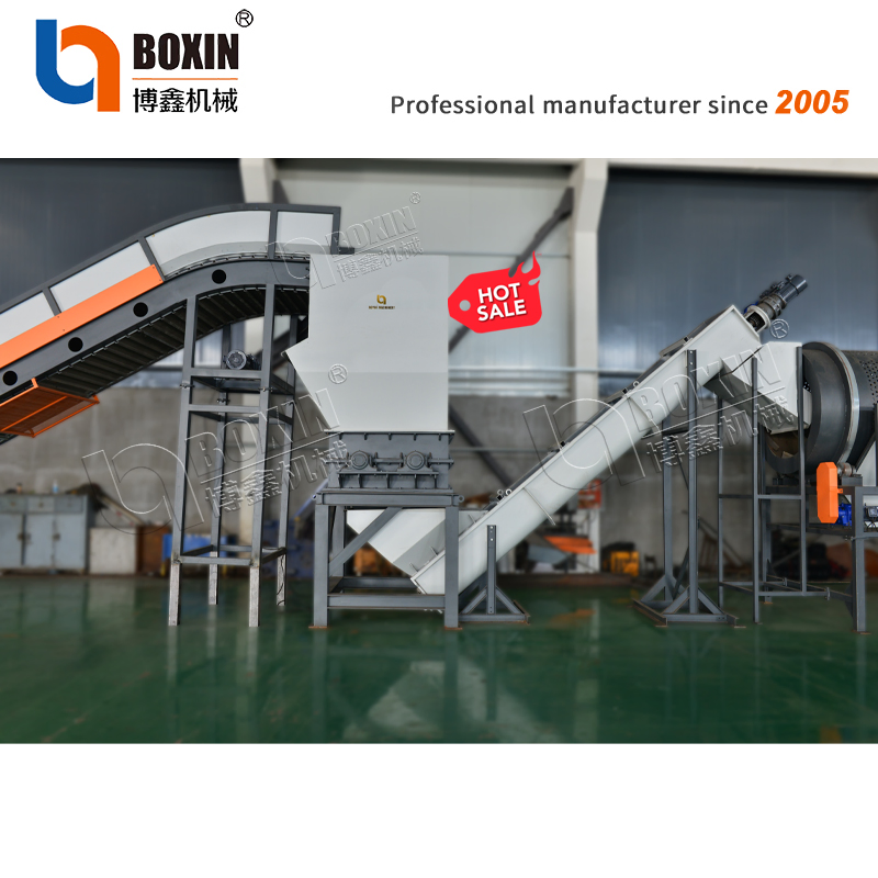 Pet Bottle Recycling Line with Energy Saving and Emission Reduction Pet Cleaning Line