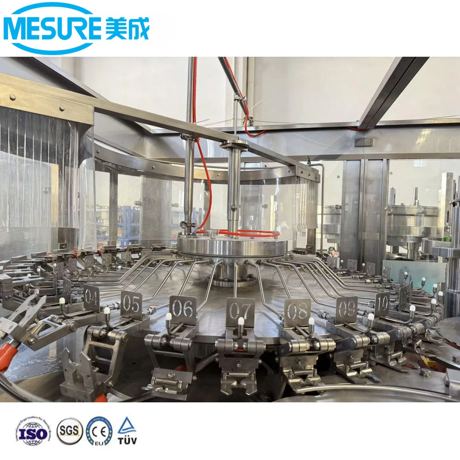 Stainless Steel Multi-Purpose Pet Bottle CSD Carbonated Soda Drink Filling Machine