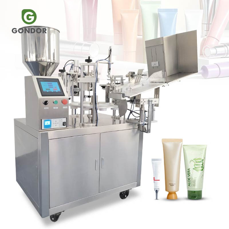 Toothpaste Laminate Plastic Tube Packaging Ointment Manufacture Cream/Ointment Automatic Semi-Automatic Glue Fill Machine