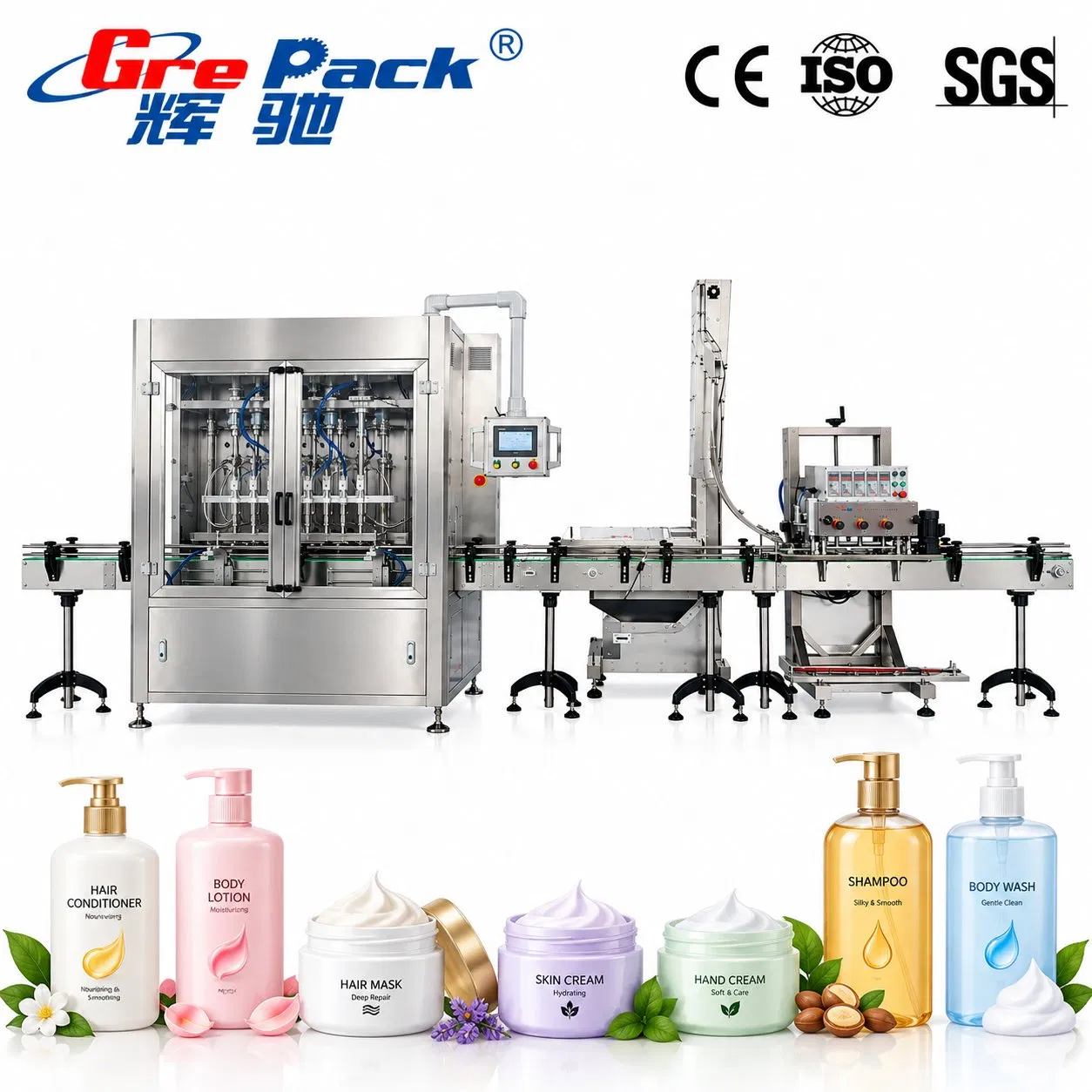 Automatic Piston Filling Machine Body Lotion Bottle Filling Machine