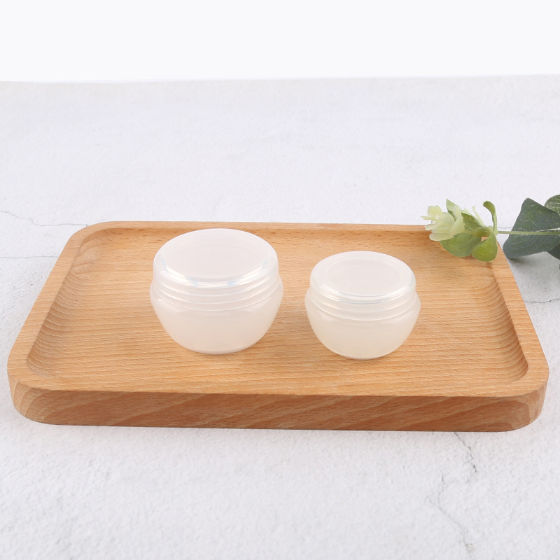 Premium Clear Plastic Cosmetic Bottles for Face Cream Storage