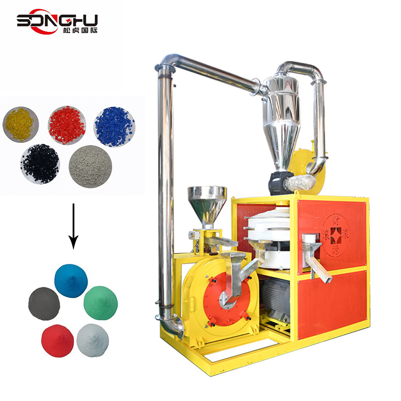 Disc Blade Plastic Flake Grinder HDPE/LLDPE/ABS/EVA/PE Pulverizer Grinding Machine