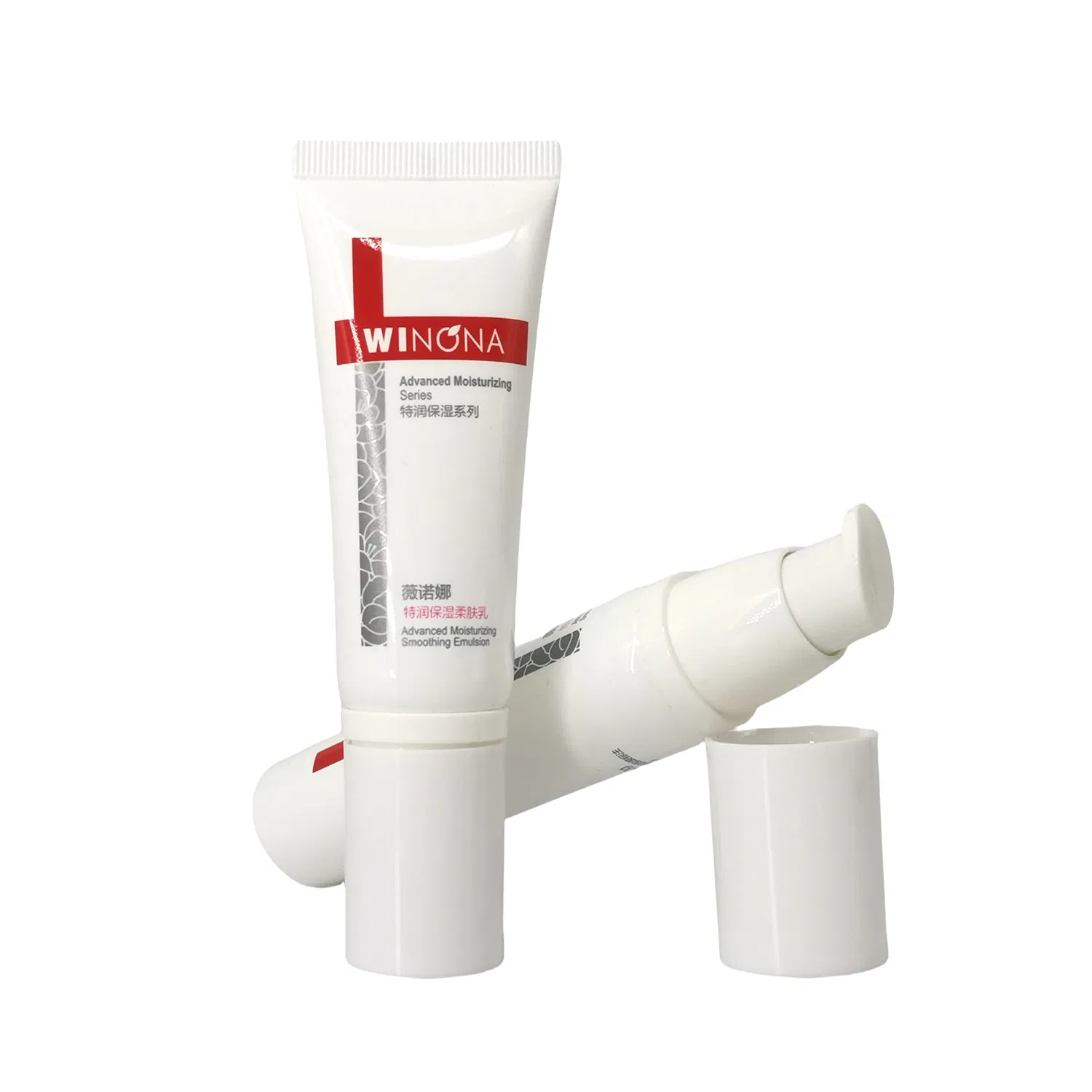 40g Empty Pump Head Skincare Customized Cosmetic Packaging Plastic Squeeze Tube