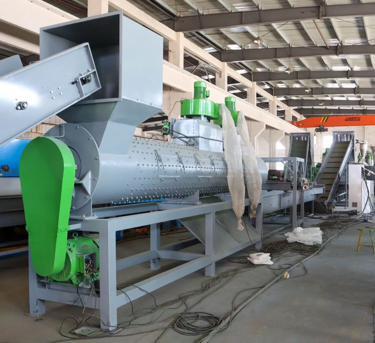 Automatic Plastic Pet Washing Recycling Line Pet Bottles Washing Machine