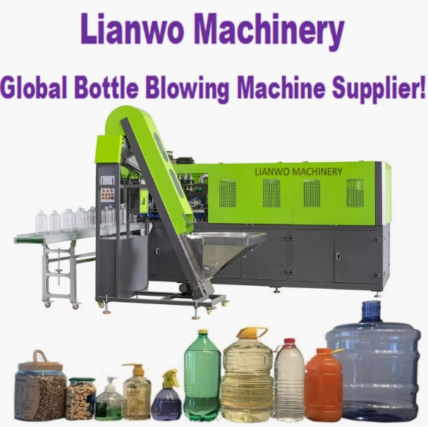 Plastic Pet HDPE Preform Filling Medicine Water Oil Food Bottle Can Jar Container Make Making Blow Bottle Blowing Mould Moulding Mold Molding Machine
