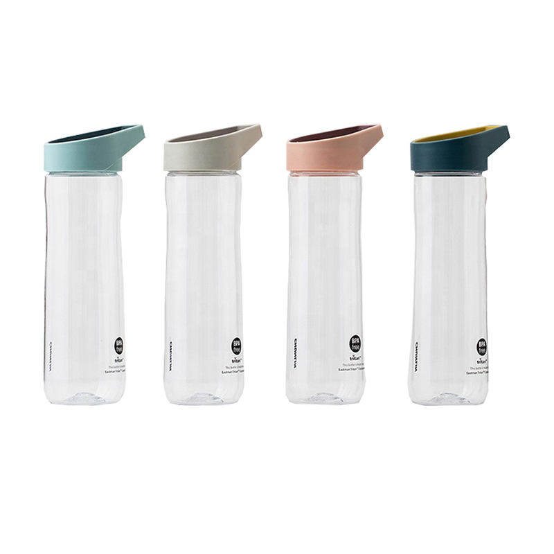 Garrafa De Agua Esportiva Custom Manufacturer Bottles Colorful Reusable Clear Plastic Drinking Water Plastic Bottle