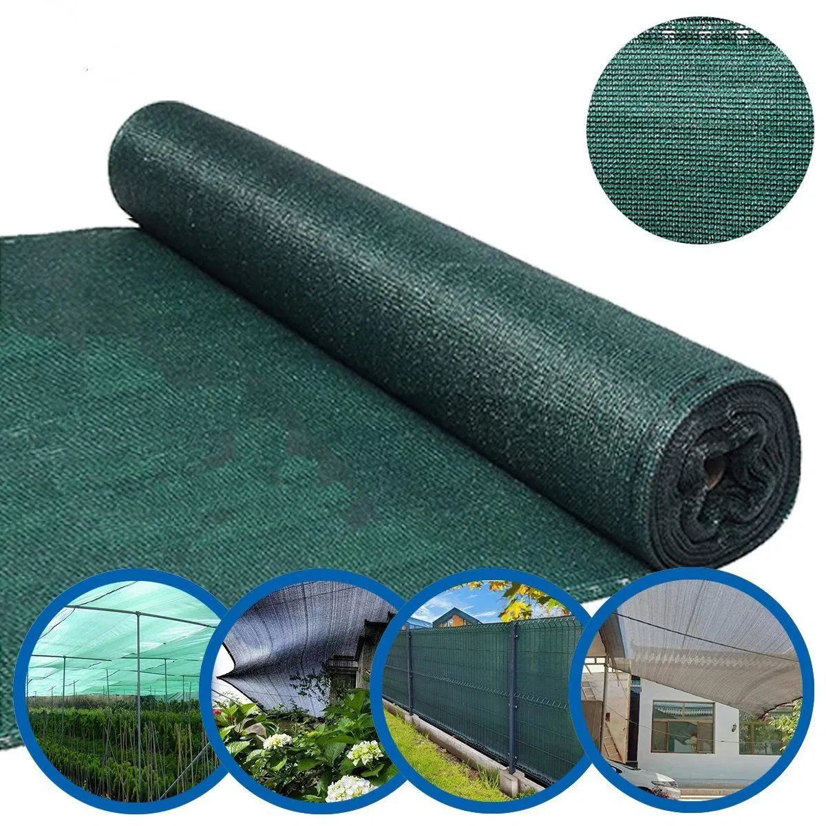 HDPE 30%-95% Shade Net Green Sun Shade Net for Agricultural Use