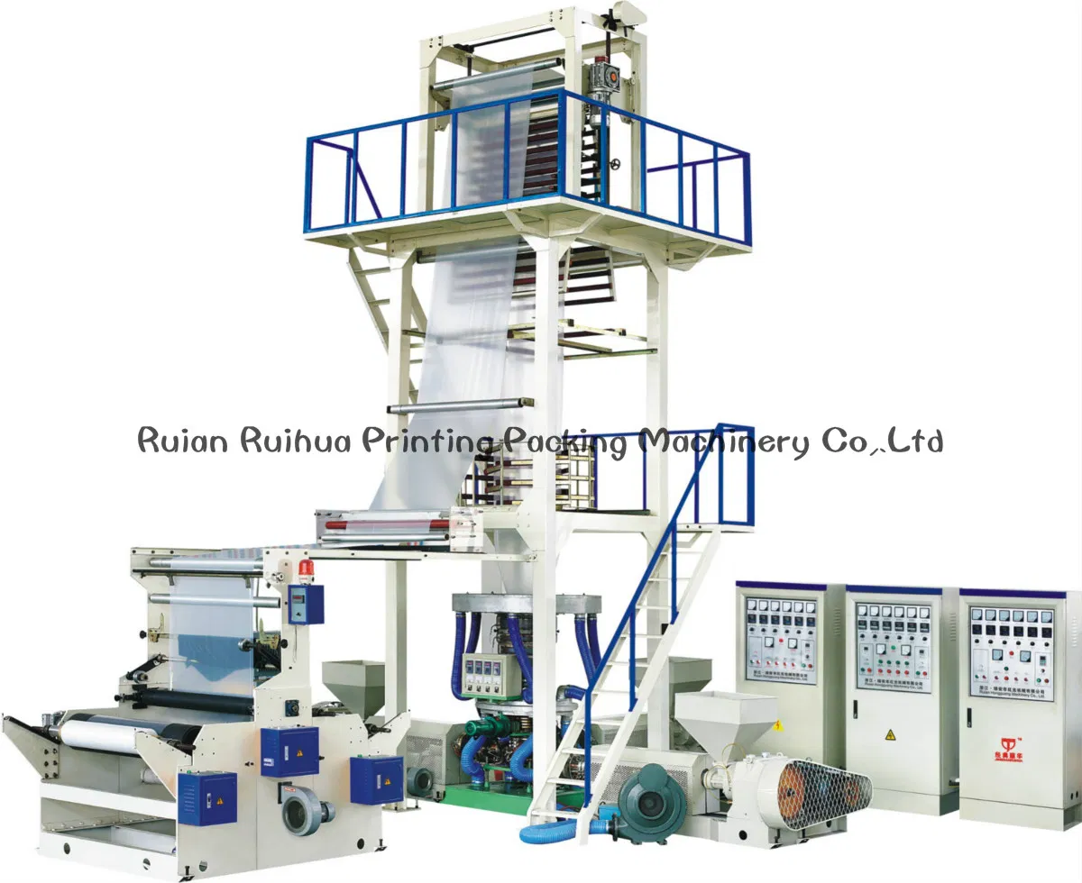 Double Layer HDPE/LDPE Blowing Film Line