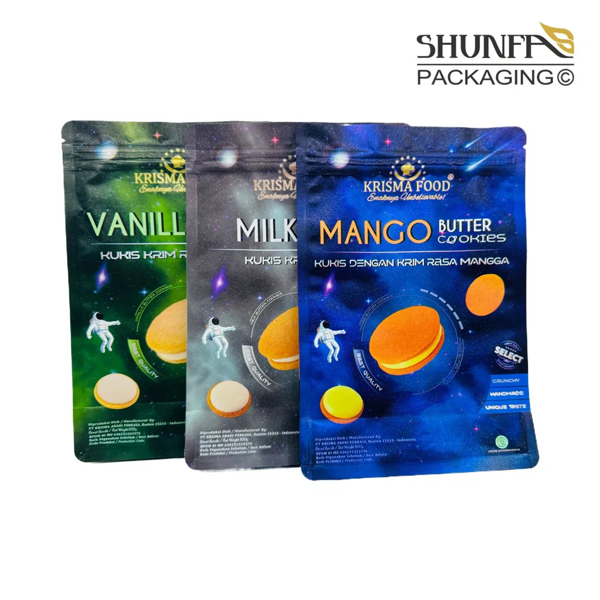 Packaging-Bags Printing Food Plastic Packaging Coffee Snack Packaging Bag