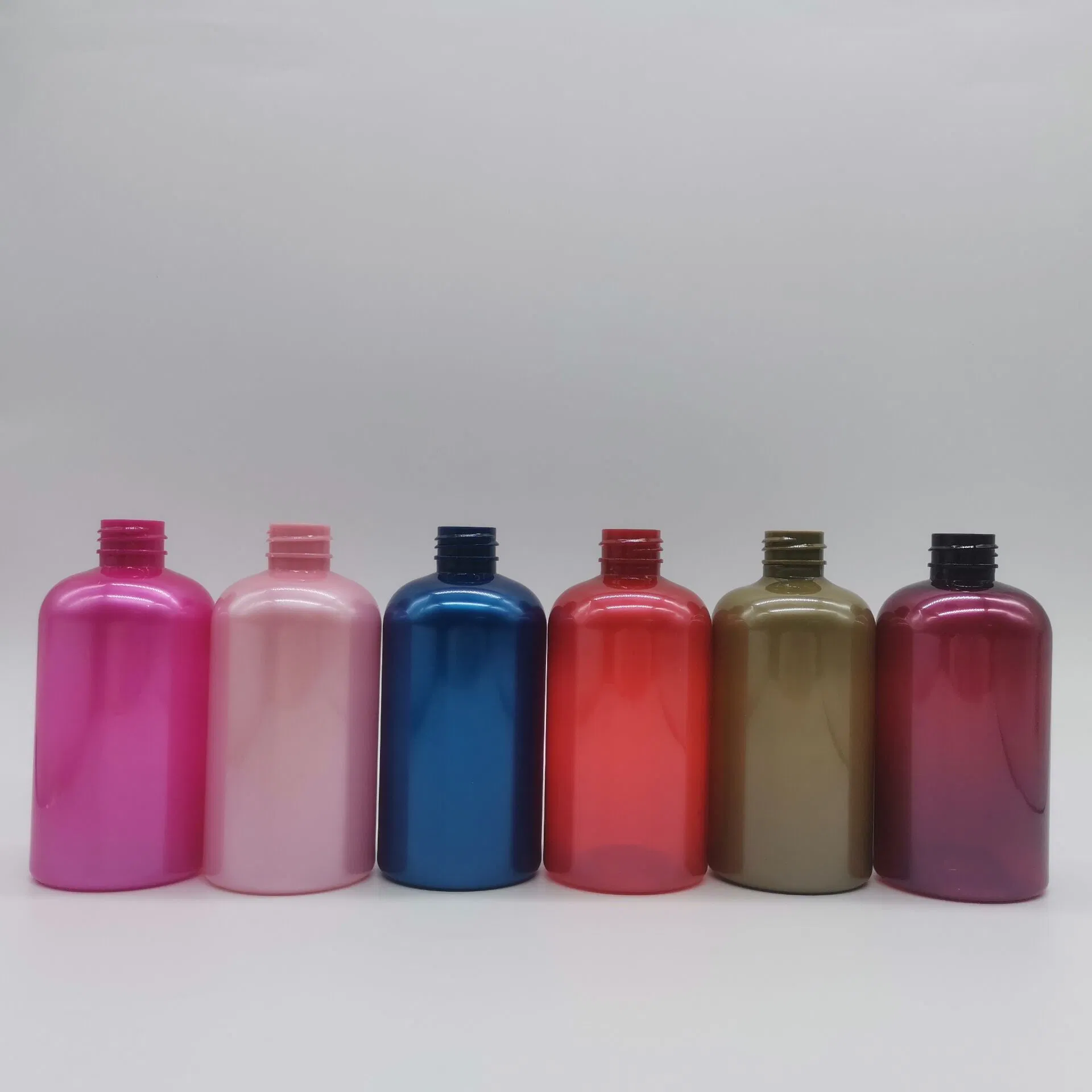 250 Ml Santilizer Pet Plastic Boston Bottle Fine Mist Color Spray Pump Set Lotion Pump Trigger Spray Bottle