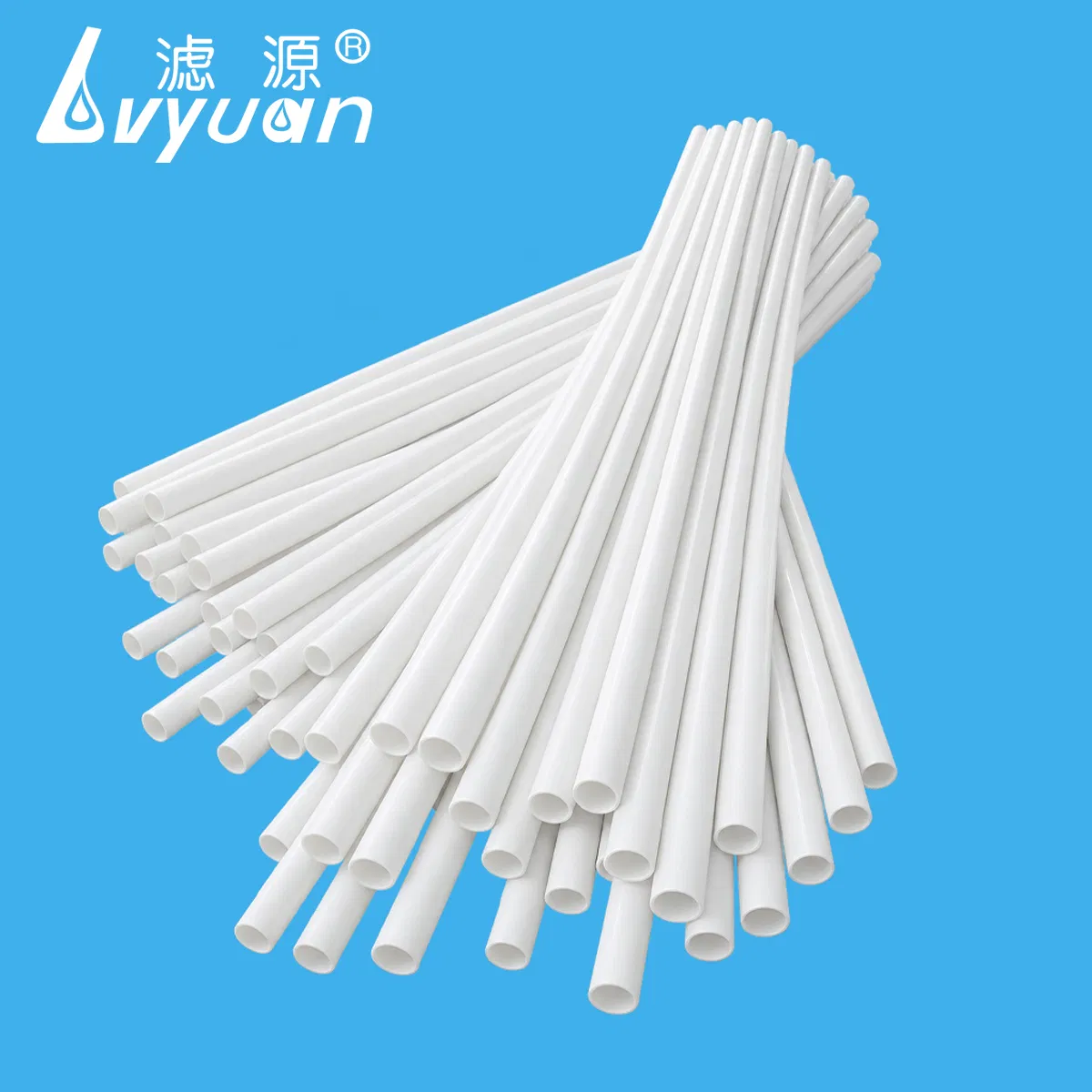 Sintered Porous Polyethylene PE HDPE PVDF tubular membrane filter tube for micofiltration wastewater treatment system